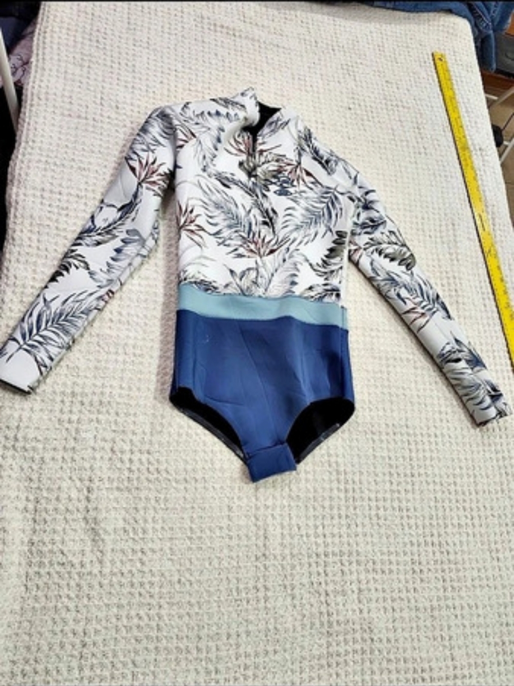 Rip Curl G-Bomb 1.5mm Long Sleeve Springsuit Blue & White